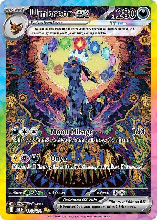 Umbreon ex - 161/131 | SV: Prismatic Evolutions #161/131