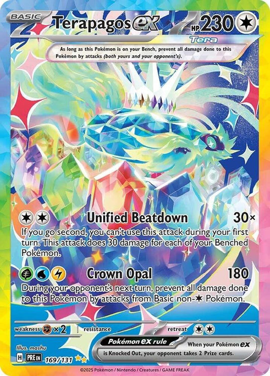 Terapagos ex - 169/131 | SV: Prismatic Evolutions #169/131