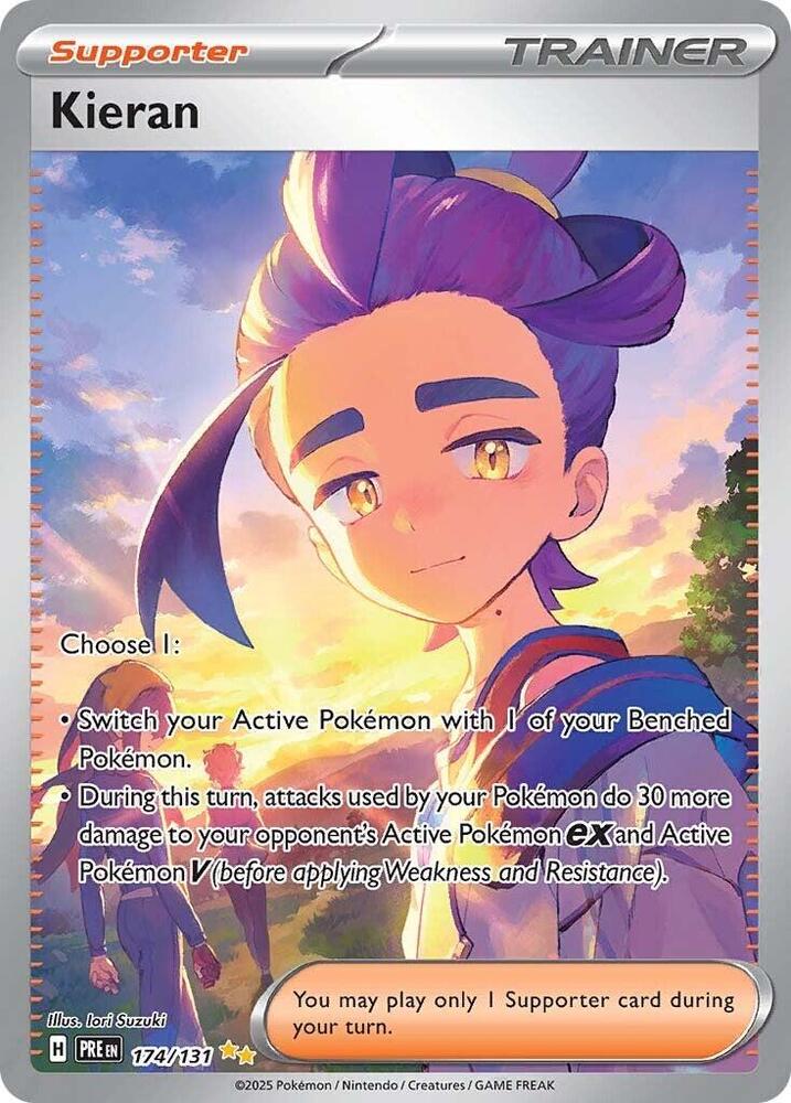 Kieran - 174/131 | SV: Prismatic Evolutions #174/131