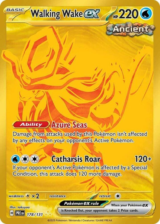 Walking Wake ex | SV: Prismatic Evolutions #178/131