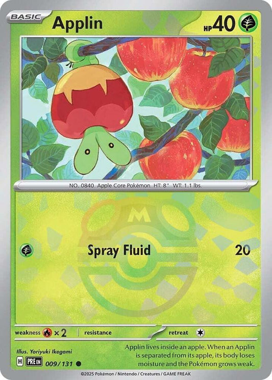 Applin (Master Ball Pattern) | SV: Prismatic Evolutions #009/131