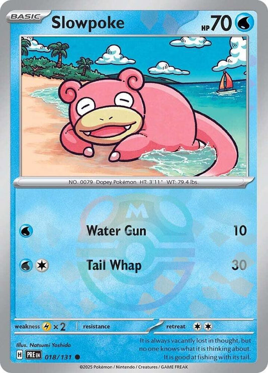 Slowpoke (Master Ball Pattern) | SV: Prismatic Evolutions #018/131