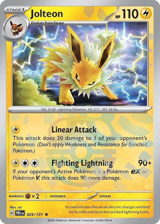 Jolteon (Master Ball Pattern) | SV: Prismatic Evolutions #029/131