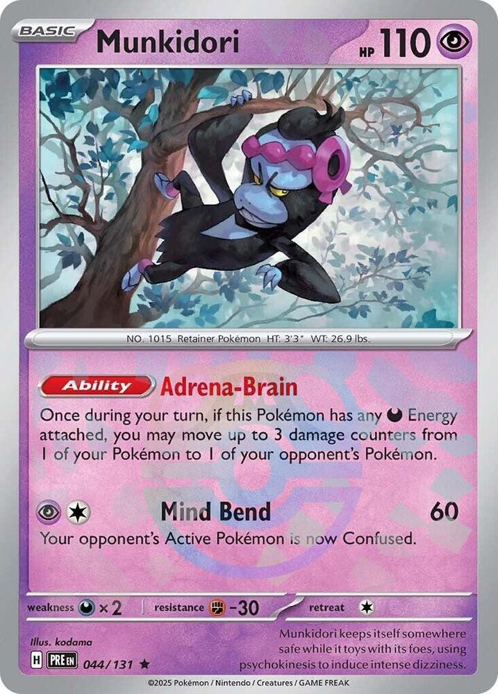 Munkidori (Master Ball Pattern) | SV: Prismatic Evolutions #044/131