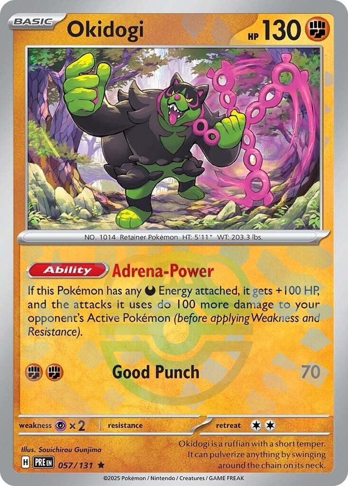 Okidogi (Master Ball Pattern) | SV: Prismatic Evolutions #057/131