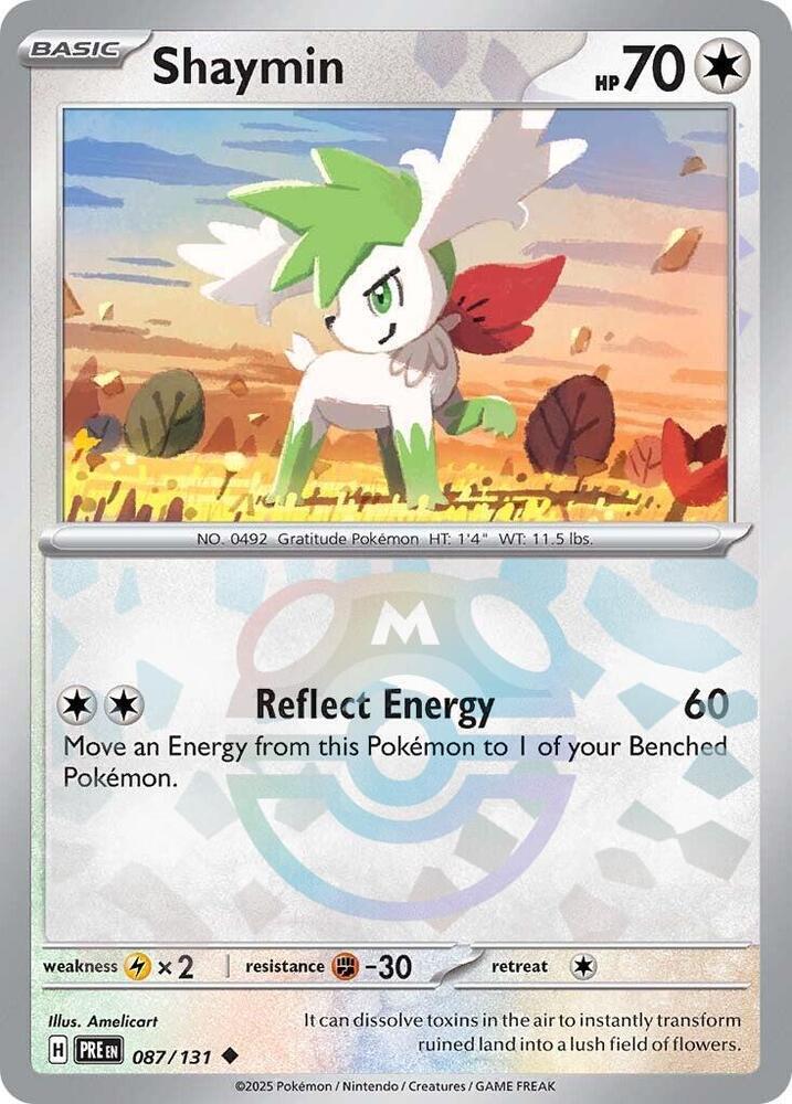 Shaymin (Master Ball Pattern) | SV: Prismatic Evolutions #087/131