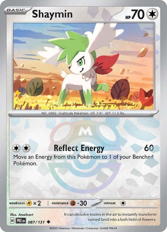 Shaymin (Master Ball Pattern) | SV: Prismatic Evolutions #087/131