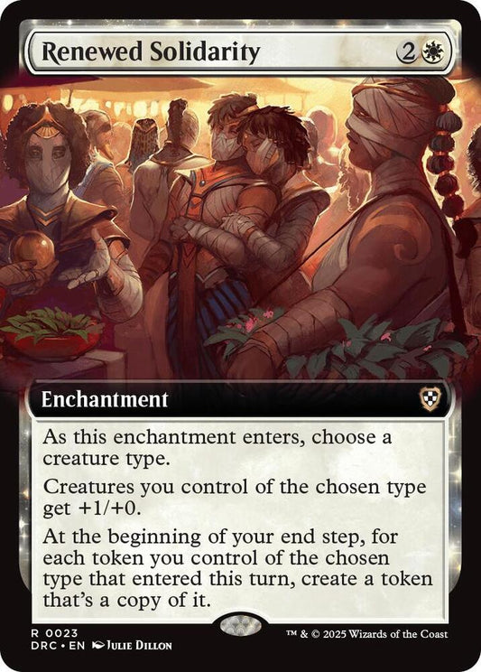 Renewed Solidarity (Extended Art) | Commander: Aetherdrift #23