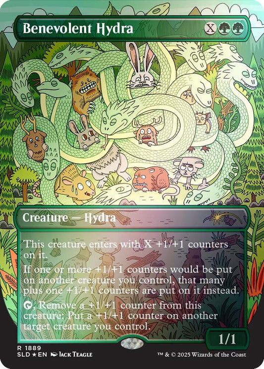 Benevolent Hydra (Rainbow Foil) | Secret Lair Drop Series #1889