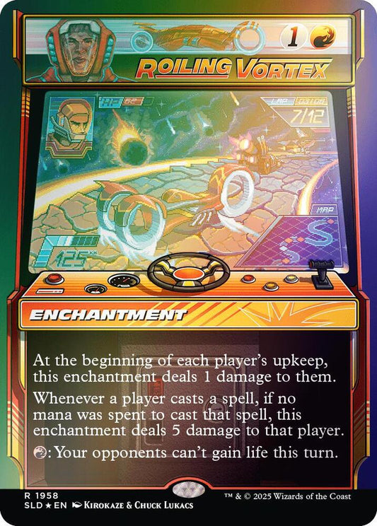 Roiling Vortex (Rainbow Foil) | Secret Lair Drop Series #1958