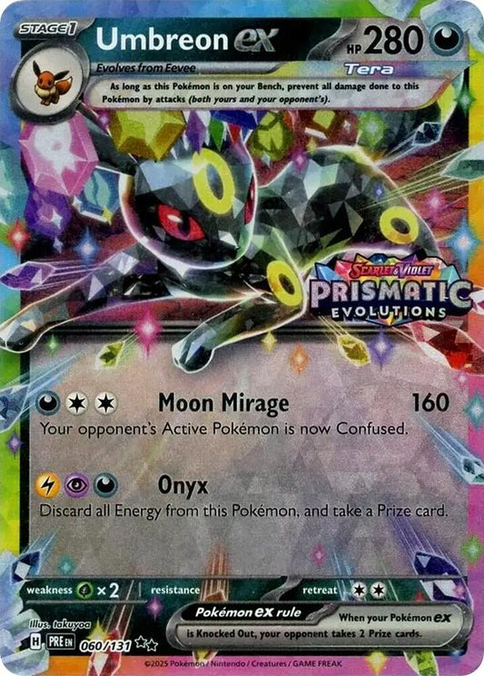 Umbreon ex - 060/131 (Prismatic Evolutions Stamp) | Miscellaneous Cards & Products #060/131