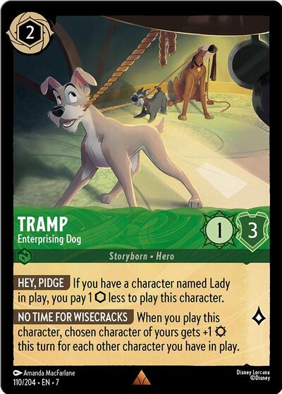 Tramp - Enterprising Dog | Archazia's Island #110/204