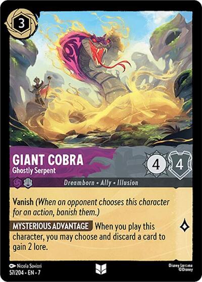 Giant Cobra - Ghostly Serpent | Archazia's Island #57/204