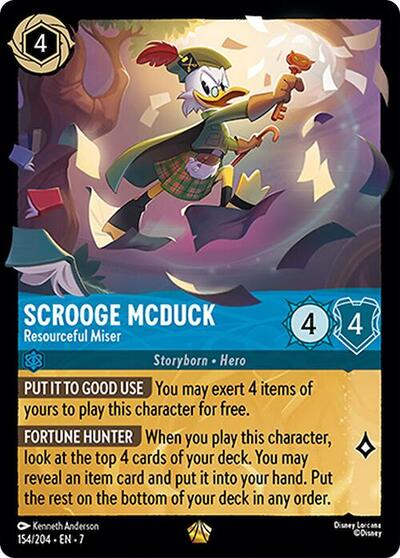 Scrooge McDuck - Resourceful Miser | Archazia's Island #154/204