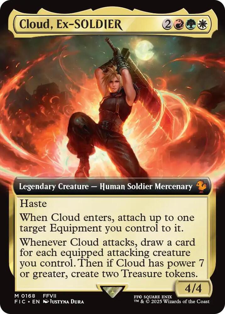 Cloud, Ex-SOLDIER (Extended Art) | Commander: FINAL FANTASY #168