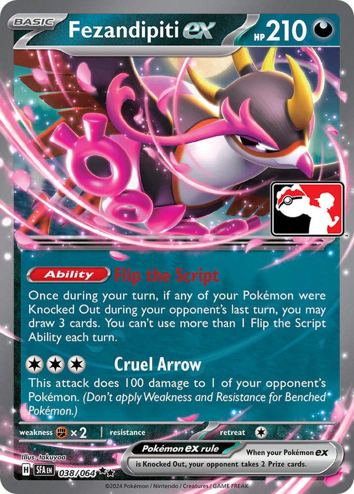 Fezandipiti ex - 038/064 | Prize Pack Series Cards #038/064