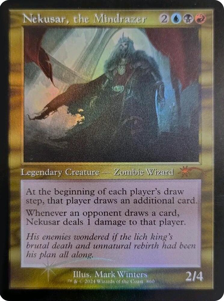 Nekusar, the Mindrazer (Retro Frame) | Secret Lair Drop Series #860