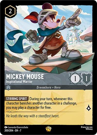 Mickey Mouse - Inspirational Warrior | Archazia's Island #200/204