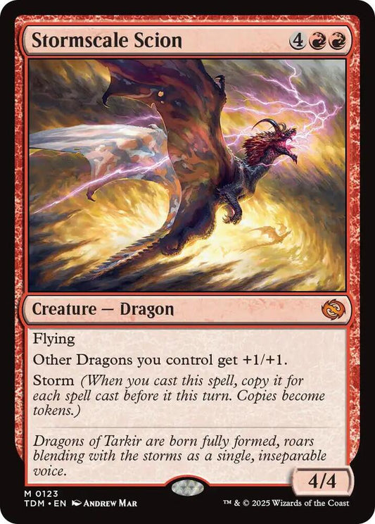 Stormscale Scion | Tarkir: Dragonstorm #123