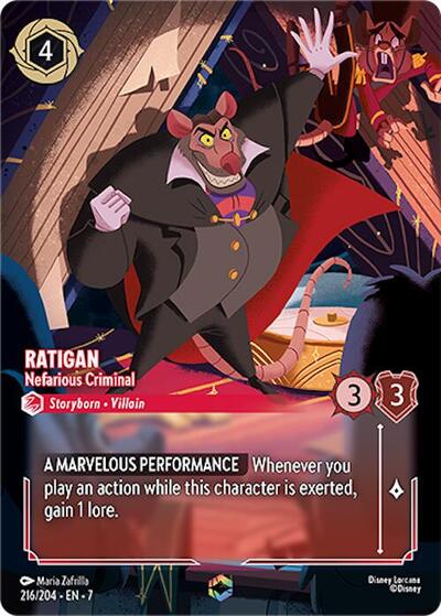 Ratigan - Nefarious Criminal (Enchanted) (Enchanted) | Archazia's Island #216/204