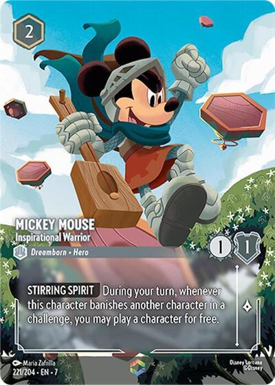 Mickey Mouse - Inspirational Warrior (Enchanted) (Enchanted) | Archazia's Island #221/204