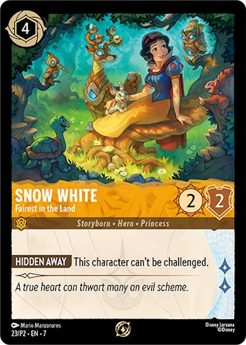 Snow White - Fairest in the Land | Disney Lorcana Promo Cards #23