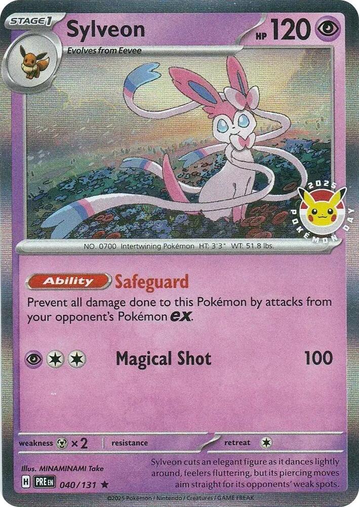 Sylveon - 040/131 (Pokemon Day) | Miscellaneous Cards & Products #040/131