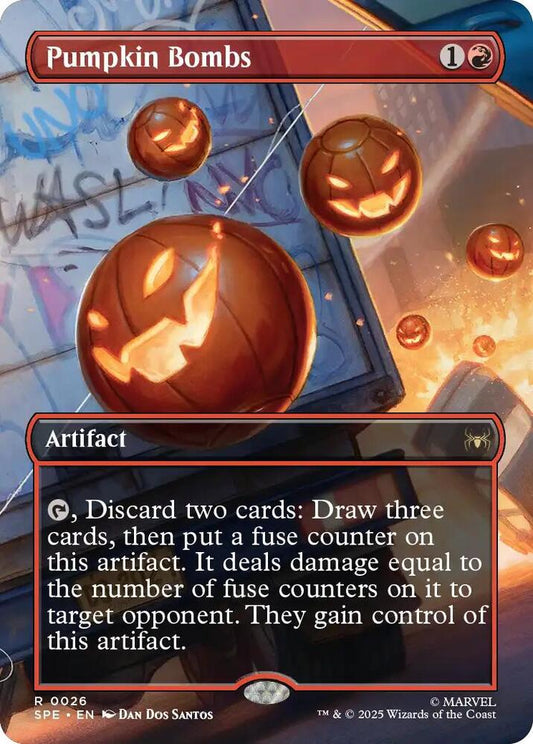 Pumpkin Bombs (Borderless) | Marvel's Spider-Man: Eternal-Legal #26