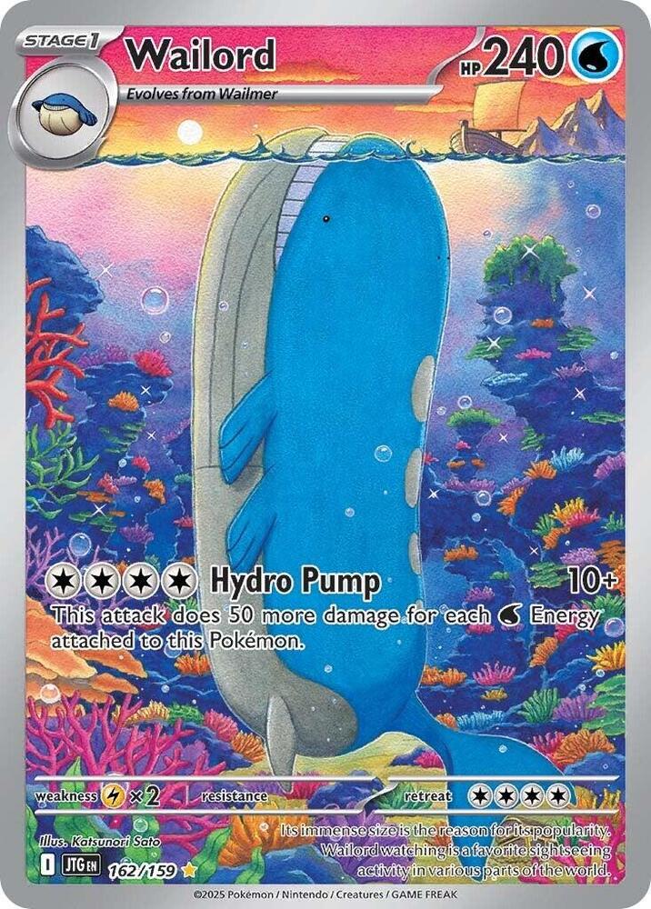 Wailord - 162/159 | SV09: Journey Together #162/159