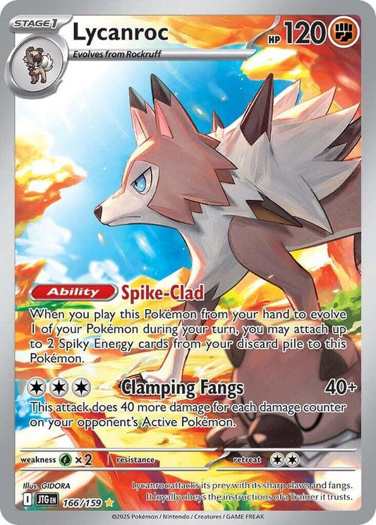Lycanroc - 166/159 | SV09: Journey Together #166/159