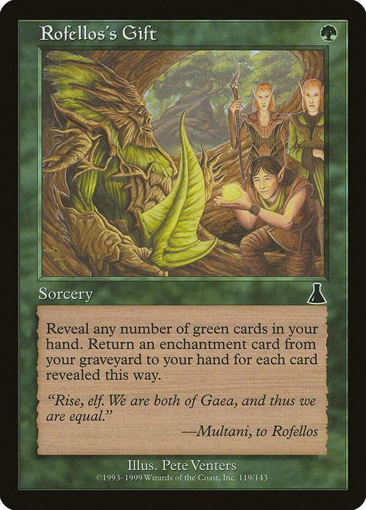 Rofellos's Gift | Urza's Destiny #119