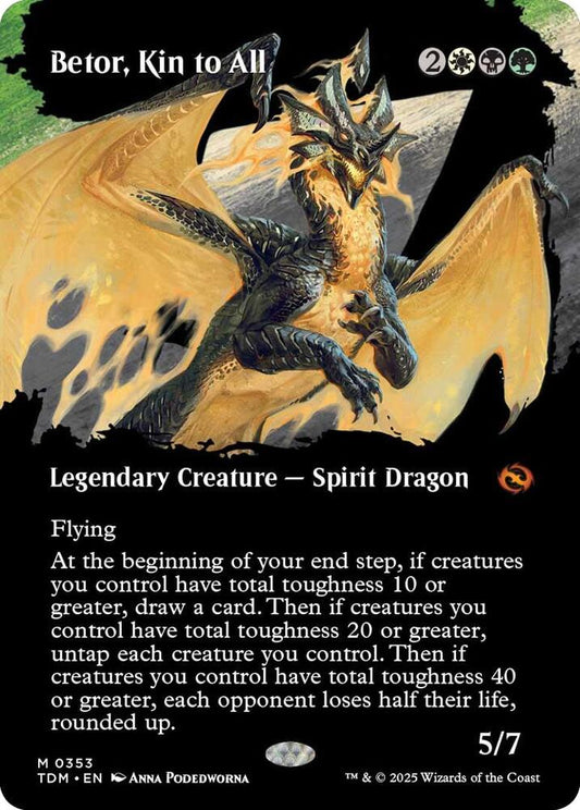 Betor, Kin to All (Borderless) | Tarkir: Dragonstorm #353