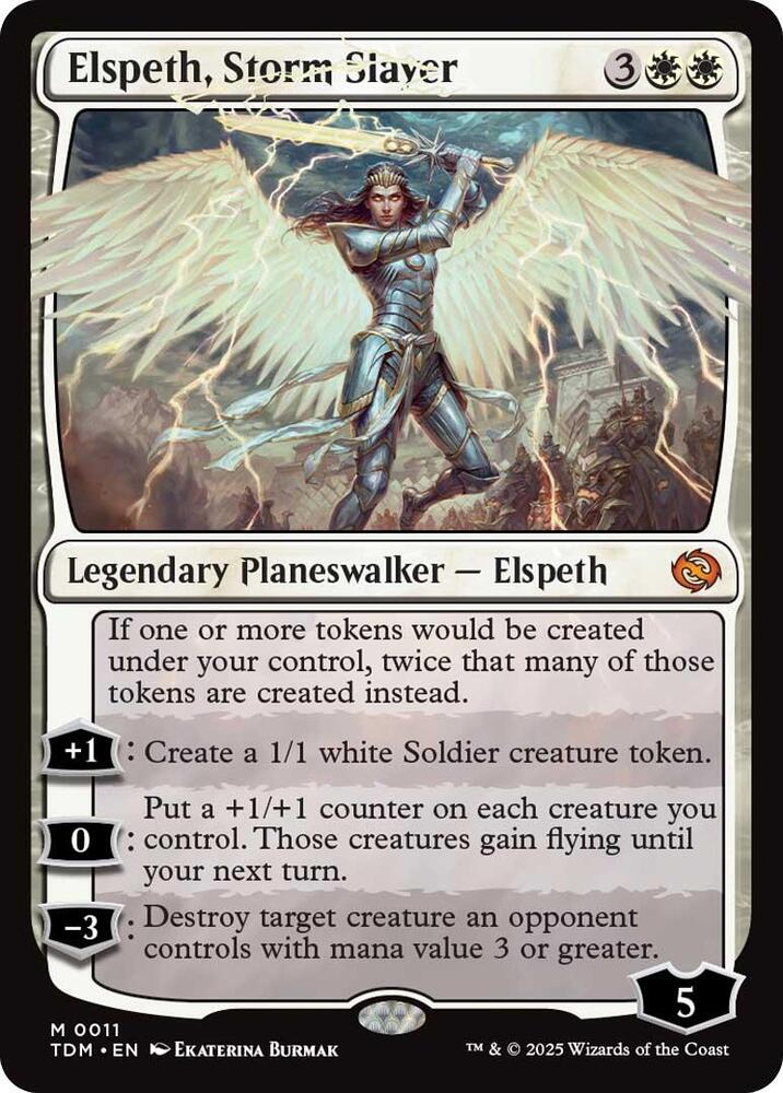 Elspeth, Storm Slayer | Tarkir: Dragonstorm #11