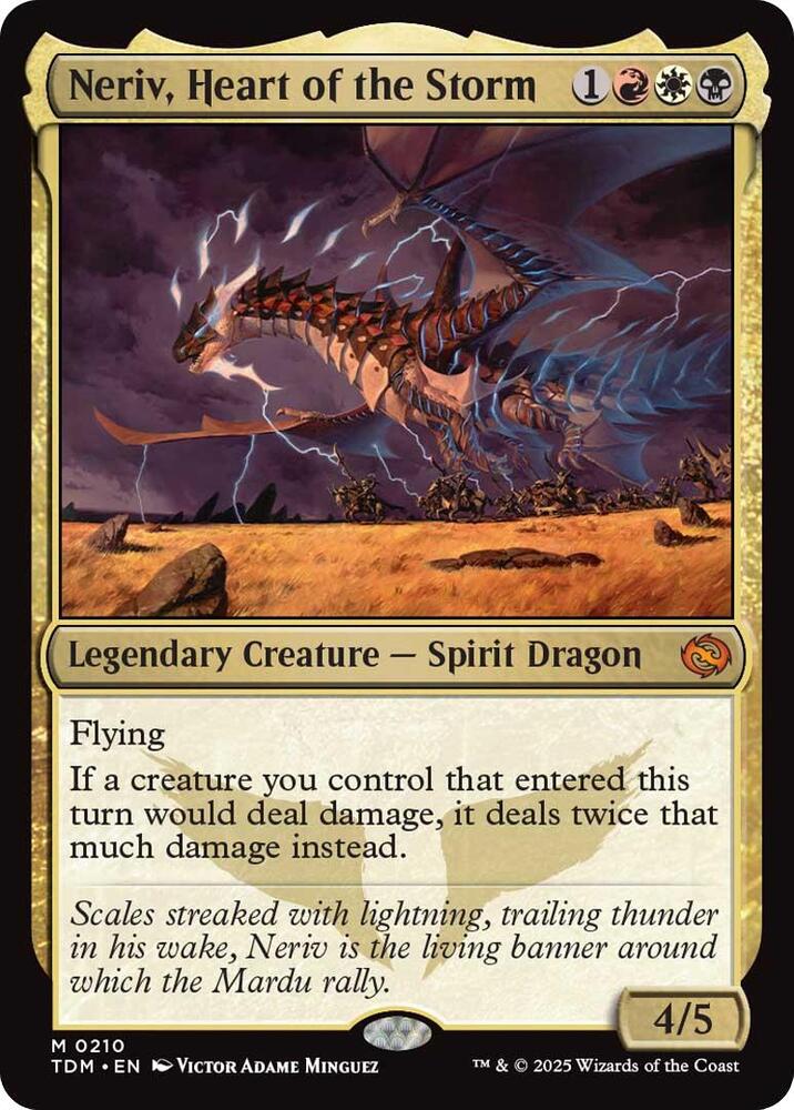 Neriv, Heart of the Storm | Tarkir: Dragonstorm #210