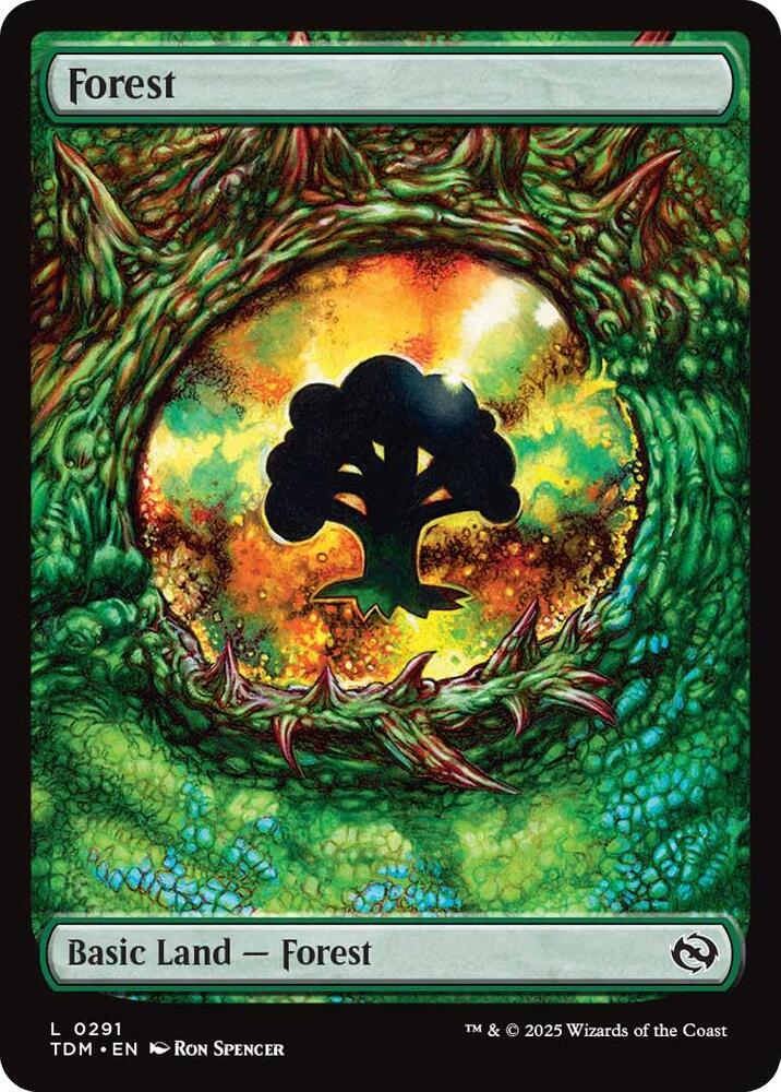 Forest (0291) | Tarkir: Dragonstorm #291