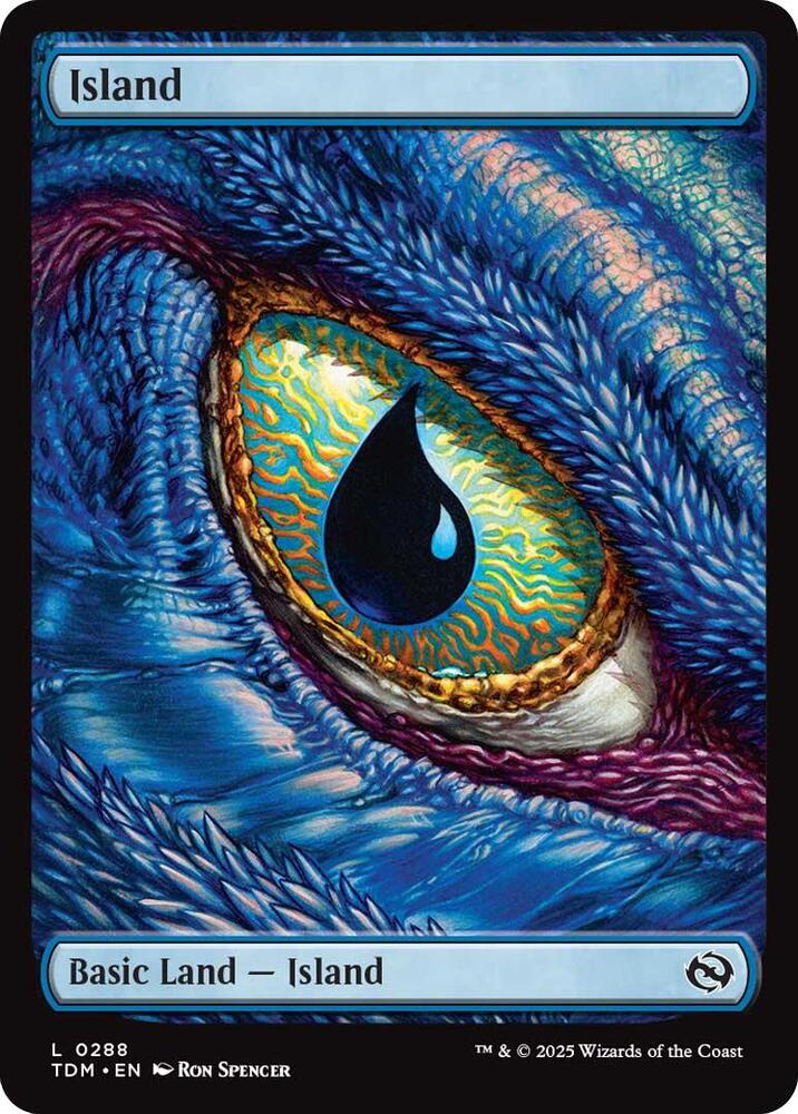 Island (0288) | Tarkir: Dragonstorm #288