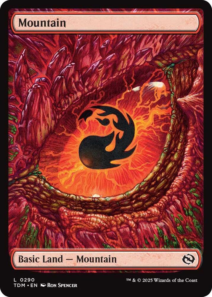Mountain (0290) | Tarkir: Dragonstorm #290