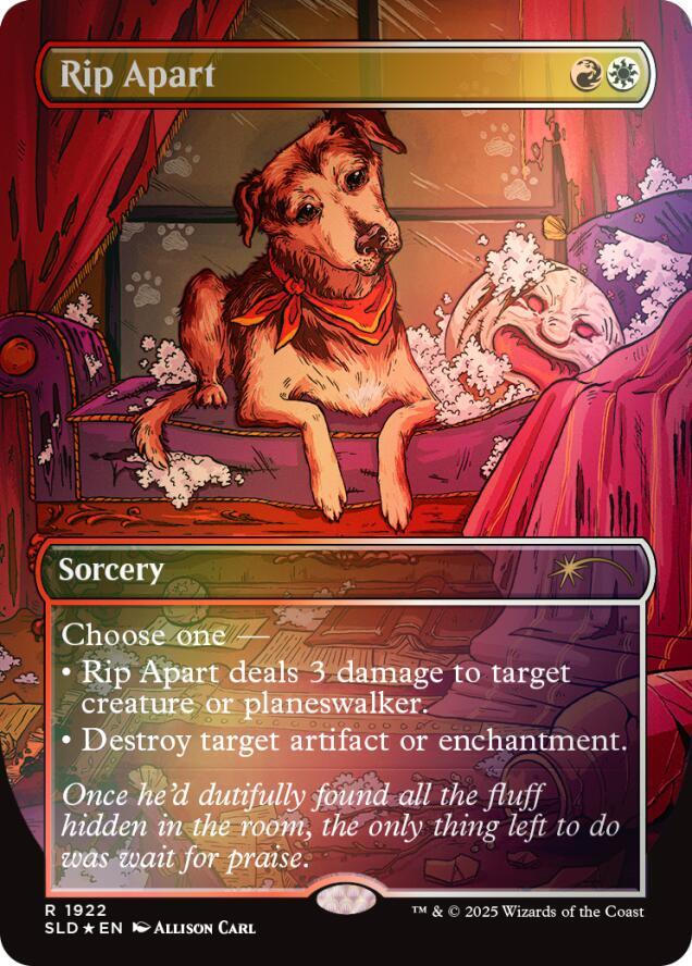 Rip Apart (1922) (Rainbow Foil) | Secret Lair Drop Series #1922