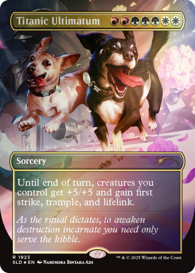 Titanic Ultimatum (1923) (Rainbow Foil) | Secret Lair Drop Series #1923