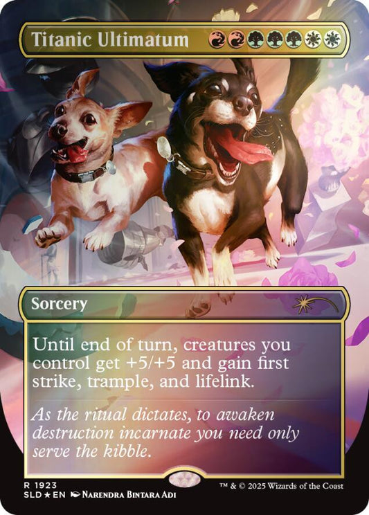 Titanic Ultimatum (1923) (Rainbow Foil) | Secret Lair Drop Series #1923
