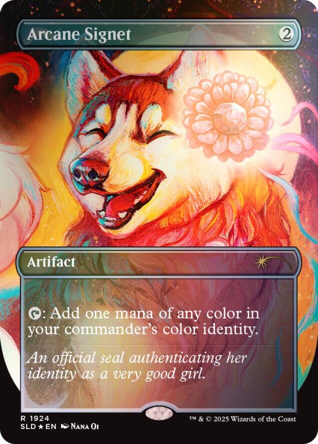 Arcane Signet (1924) (Rainbow Foil) | Secret Lair Drop Series #1924