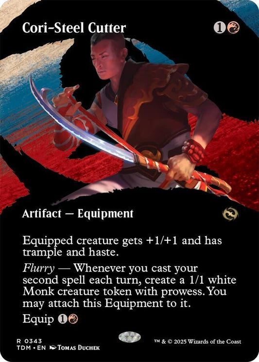 Cori-Steel Cutter (Borderless) | Tarkir: Dragonstorm #343