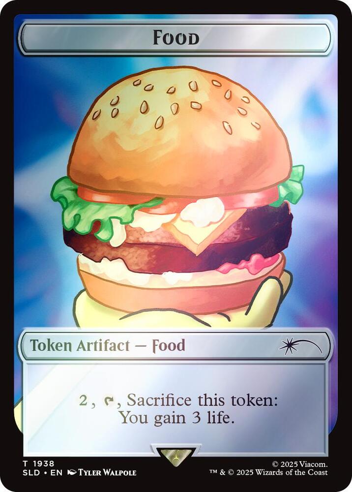 Food Token (1938) (Rainbow Foil) | Secret Lair Drop Series #1938