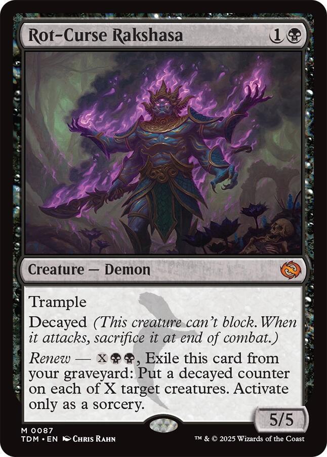 Rot-Curse Rakshasa | Tarkir: Dragonstorm #87