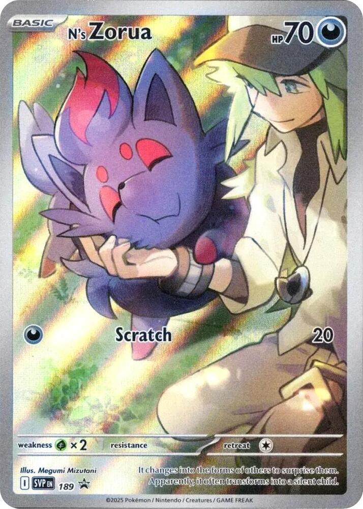 N's Zorua - 189 | SV: Scarlet & Violet Promo Cards #189