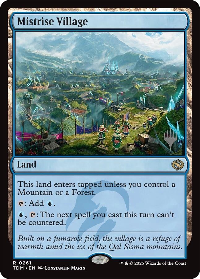 Mistrise Village | Promo Pack: Tarkir: Dragonstorm #261
