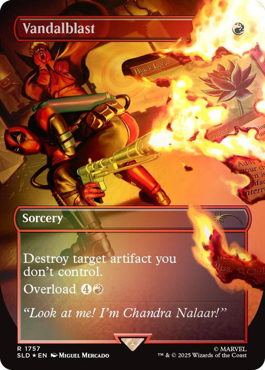 Vandalblast (1757) (Rainbow Foil) | Secret Lair Drop Series #1757