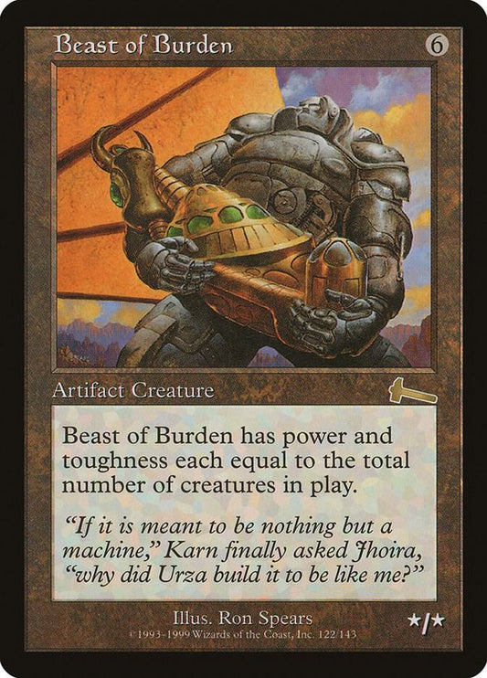 Beast of Burden | Urza's Legacy #122