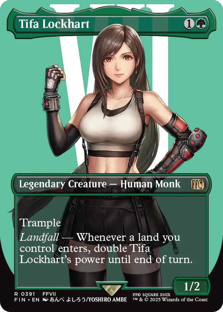 Tifa Lockhart (Borderless) | FINAL FANTASY #391