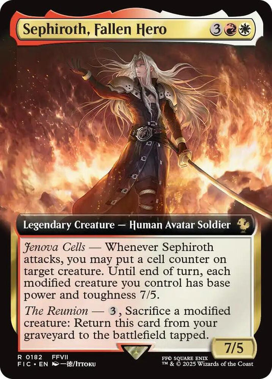 Sephiroth, Fallen Hero (Extended Art) | Commander: FINAL FANTASY #182